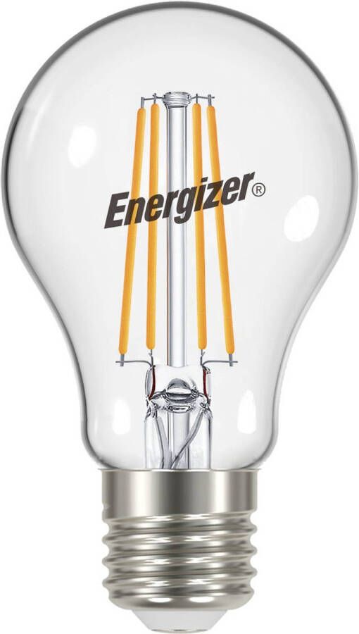 Energizer energiezuinige Led filament lamp E27 7 Watt warmwit licht dimbaar 5 stuks