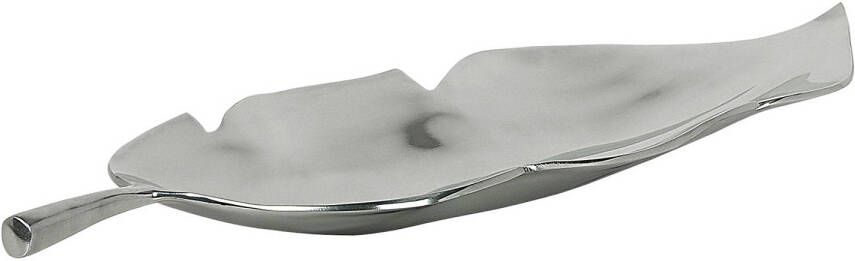 Beliani AMRUS Decoratieve schaal Zilver Aluminium