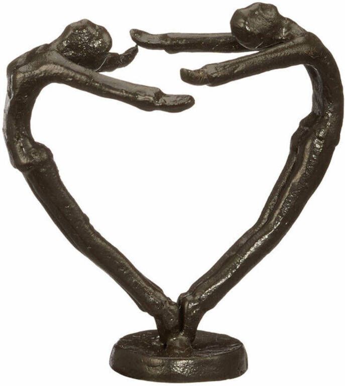 Decopatent Beeld Sculptuur Liefde Love Sculptuur van Metaal