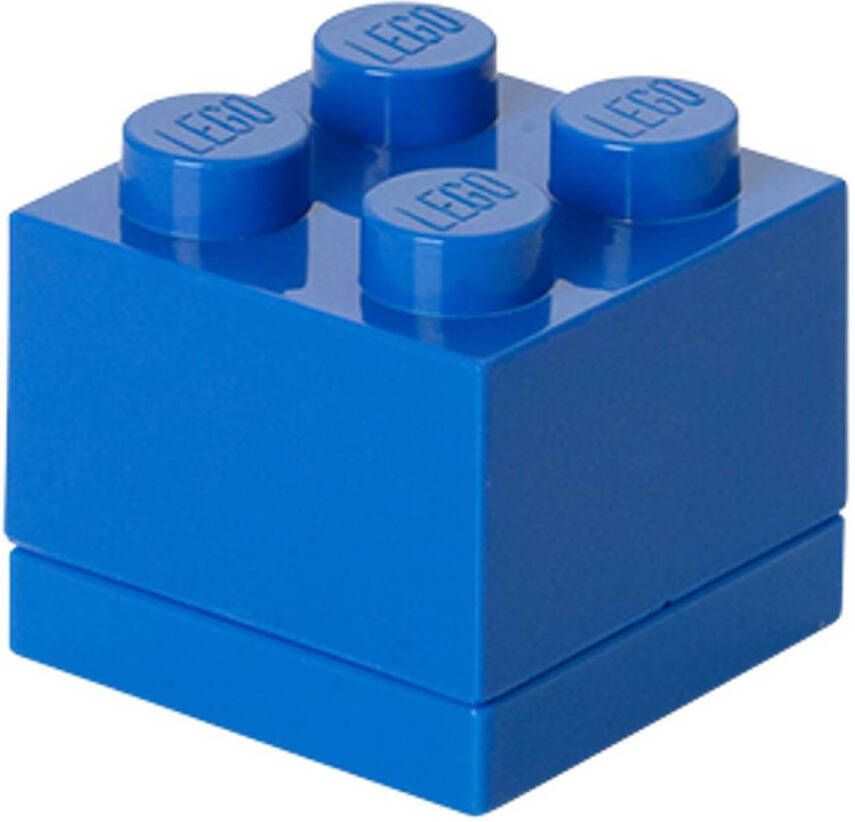 LEGO 4011 Mini Brick Box 2x2 blauw