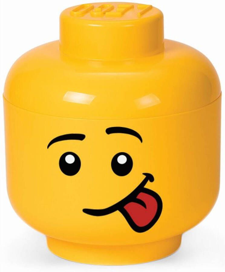LEGO Opbergbox head boy silly small License
