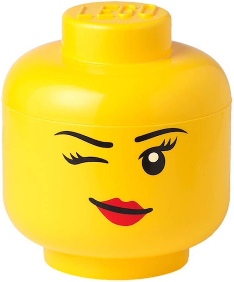LEGO Opbergbox Hoofd Whinky ø 16 x 18.5 cm