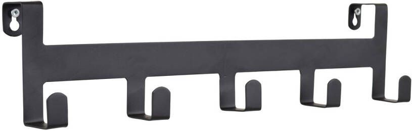 Loft42 Colina Kapstok 5 Haken Metaal Zwart 44x10x4