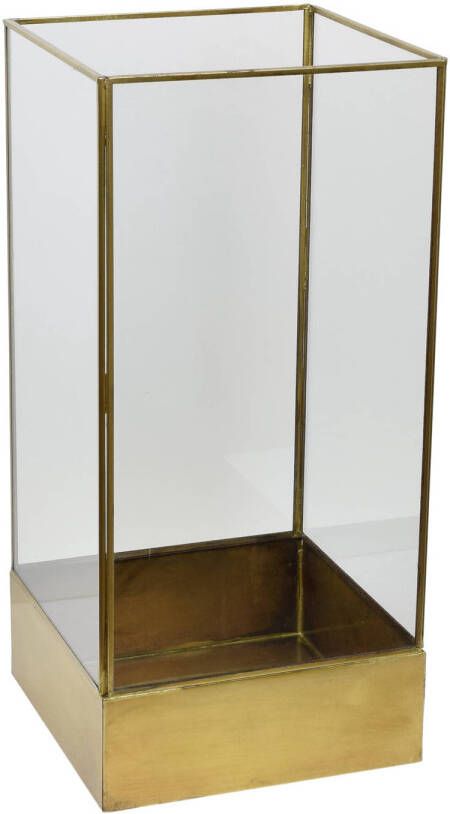Loft42 Liva Windlicht Goud Metaal 45x21x21