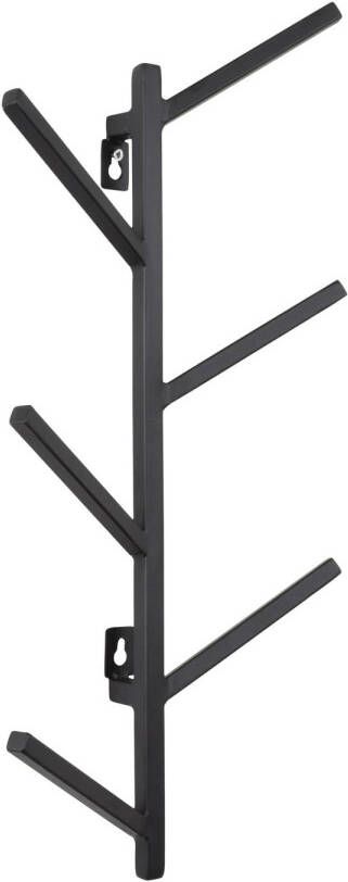 Loft42 Tree Kapstok Zwart Metaal 5 haken 55x25x8
