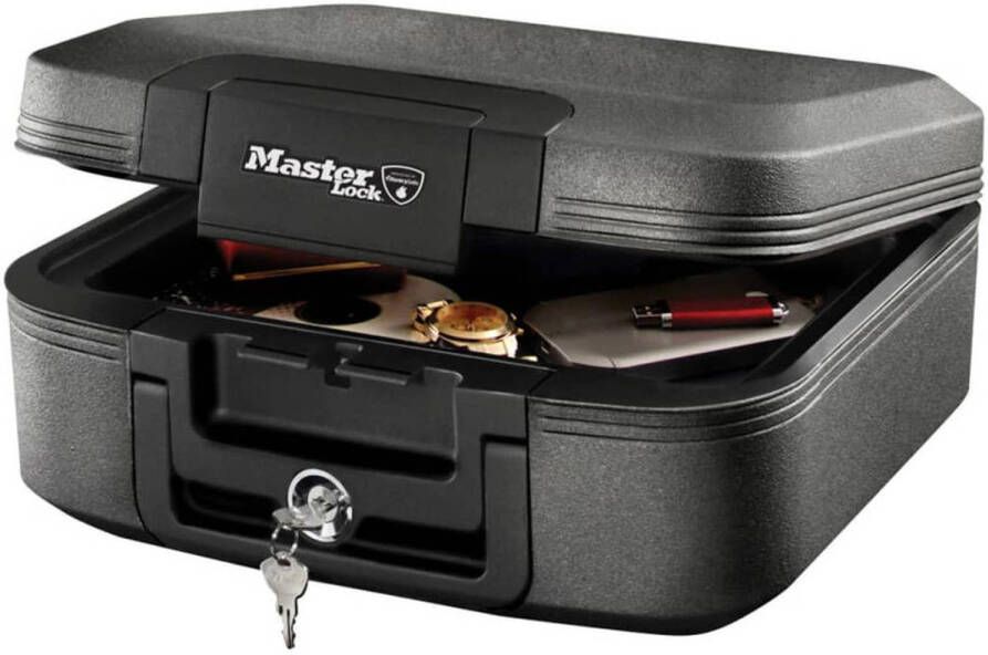 Master Lock Veiligheidskist MasterLock brandvrij en waterdicht formaat M antracietgrijs