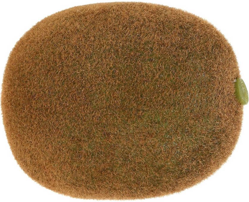Merkloos Nep fruitschaal kiwi fruit 6 cm decoratie artikelen Kunstbloemen