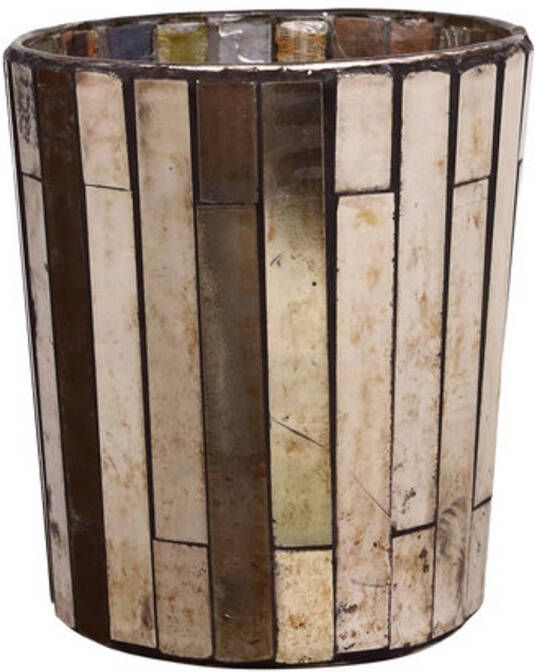 PTMD 2x Aleksi Copper glass mosaic ribbed stormlight M