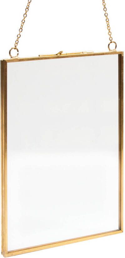 QUVIO Fotolijst met ketting 13 x 18cm Goud