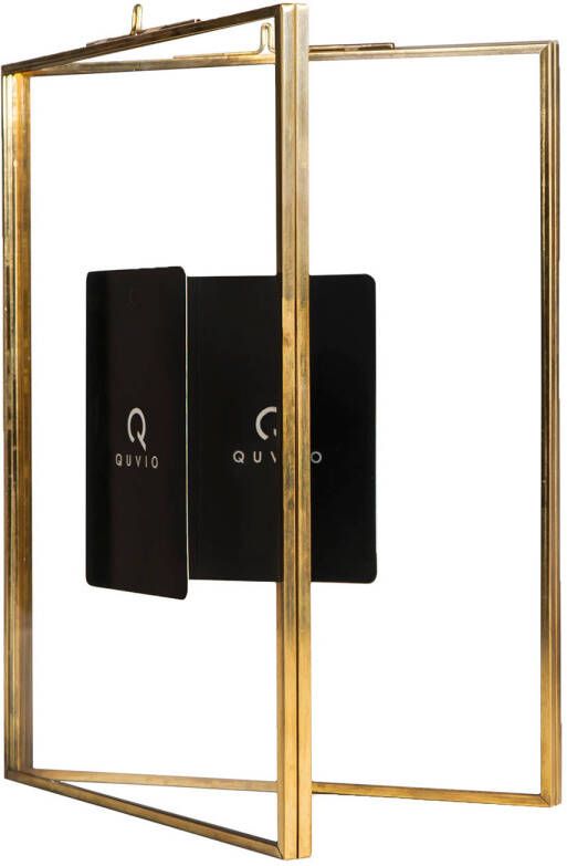QUVIO Fotolijst staand rechthoek 13 x 18 cm (bxh) Goud