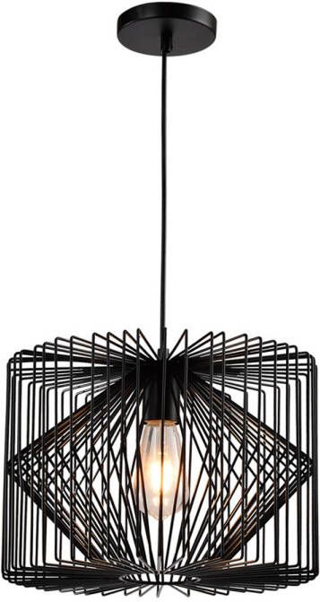 QUVIO Hanglamp modern Cilindervorm draadstaal Diameter 35 cm