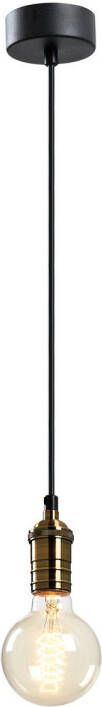 QUVIO Hanglamp industrieel Minimalistisch design Koper D 4 cm