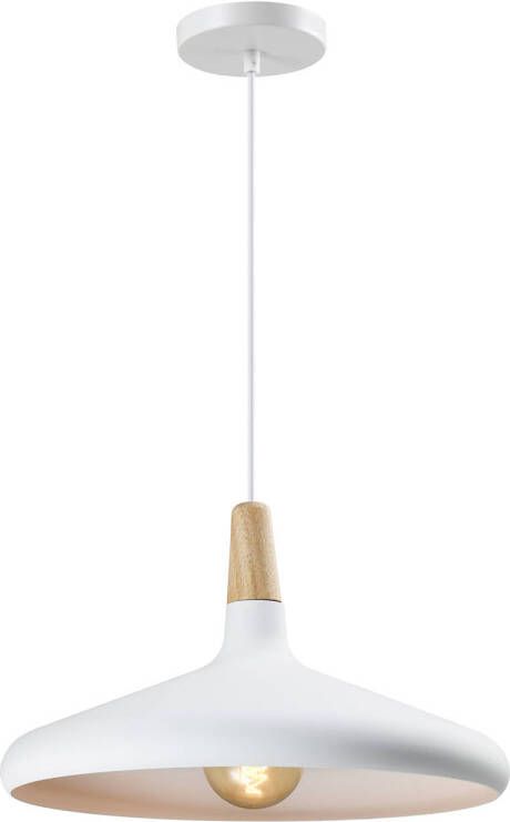 QUVIO Hanglamp rond wit QUV5132L-WHITE