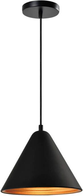 QUVIO Hanglamp rond zwart QUV5160L-BLACK