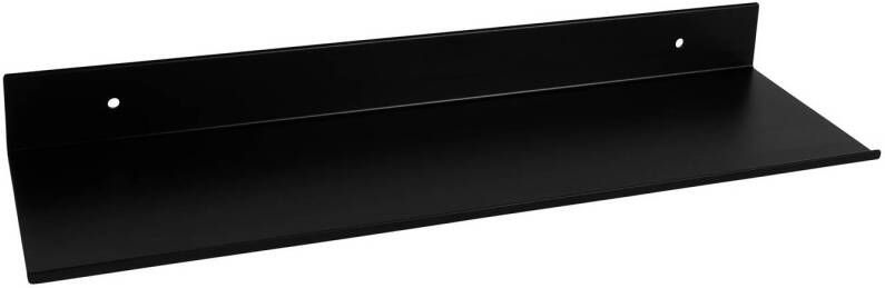 QUVIO Wandplank Metaal 12 x 40 x 4 cm