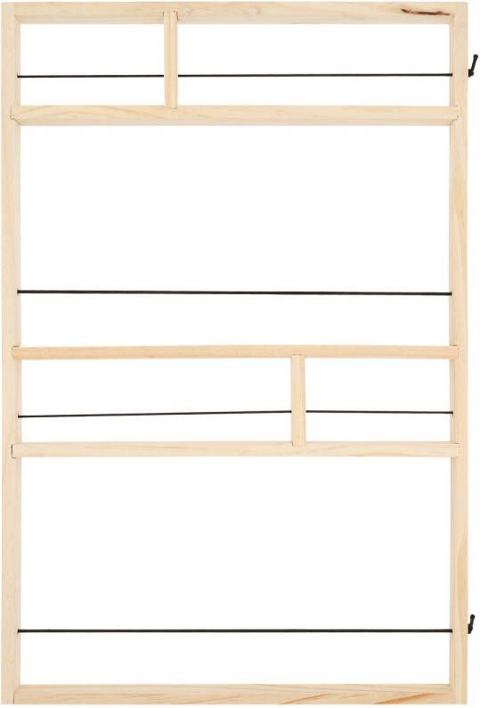 QUVIO Wandrek met elastiek 3 x 40 x 60 cm