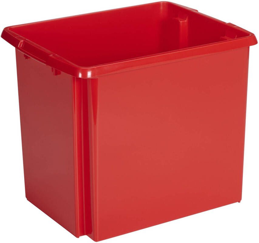 Sunware opslagbox kunststof 45 liter rood 45 x 36 x 36 cm Opbergbox