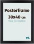 Your Decoration Posterlijst 30x40cm Zwart Mat MDF Parma - Thumbnail 2