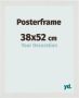 Your Decoration Posterlijst 38x52cm Wit Mat MDF Parma - Thumbnail 2