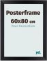 Your Decoration Posterlijst 60x80cm Zwart Mat MDF Parma - Thumbnail 1