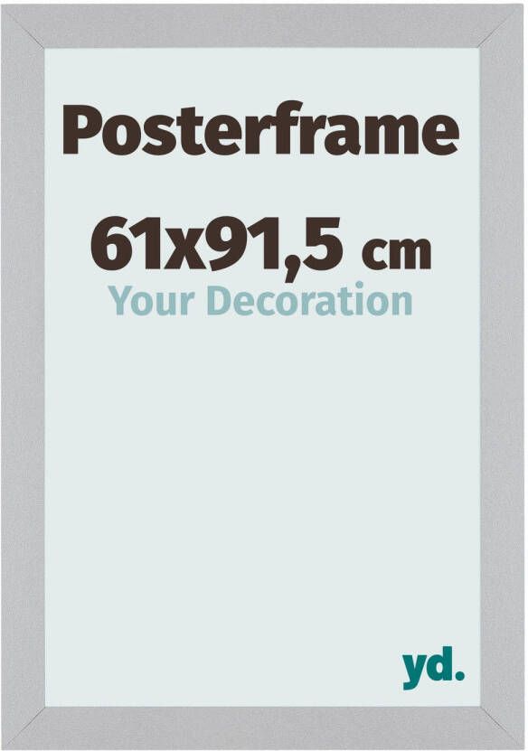 Your Decoration Posterlijst 61x91 5cm Zilver MDF Parma