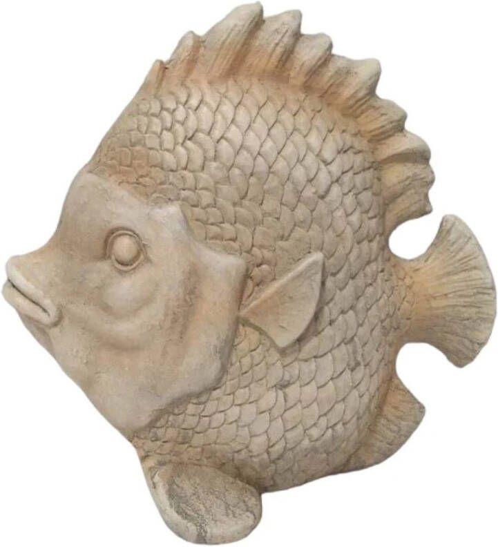 Sculptuur Fish Stone natural L
