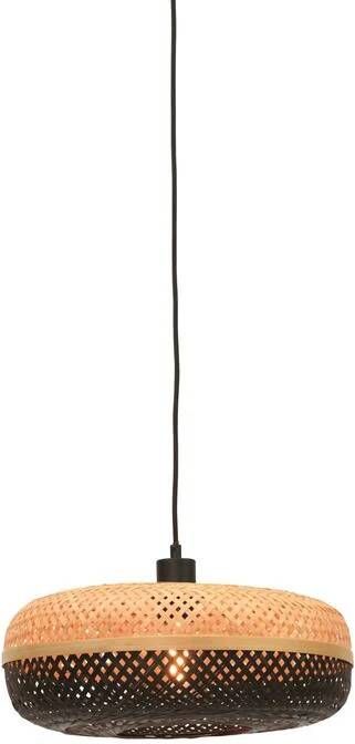 GOOD&MOJO Hanglamp Palawan Bamboe|Zwart Ø40cm
