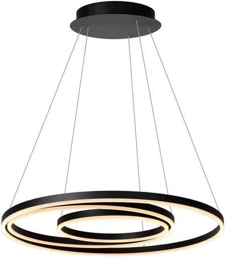 Lucide TRINITI Hanglamp 1xGeïntegreerde LED Zwart