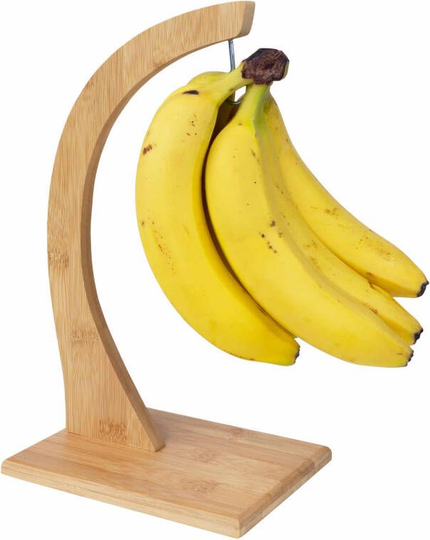 QUVIO Bananenhouder of druivenhouder hout